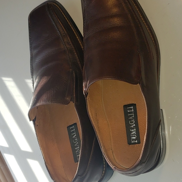 Fumagalli Brown Leather Dress Shoes - Picture 4 of 6